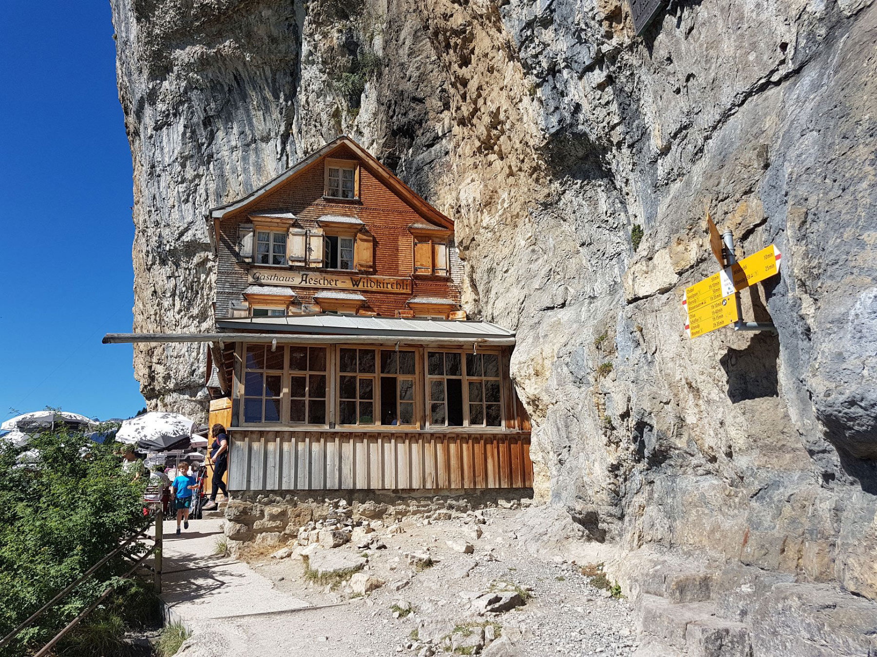 Aescher, Wasserauen